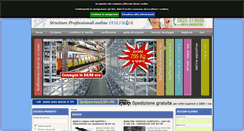 Desktop Screenshot of italscaffalature.com